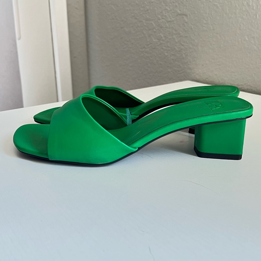 Zara thick heeled sandals